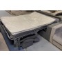 Rapido "208" Banquette GRIS Convertible matelas H18cm